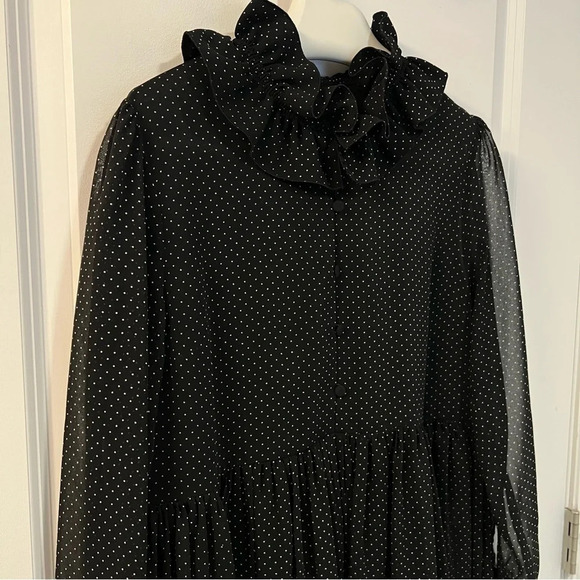 ZARA MICRO DOT MINI DRESS  SIZE S - Picture 11 of 11